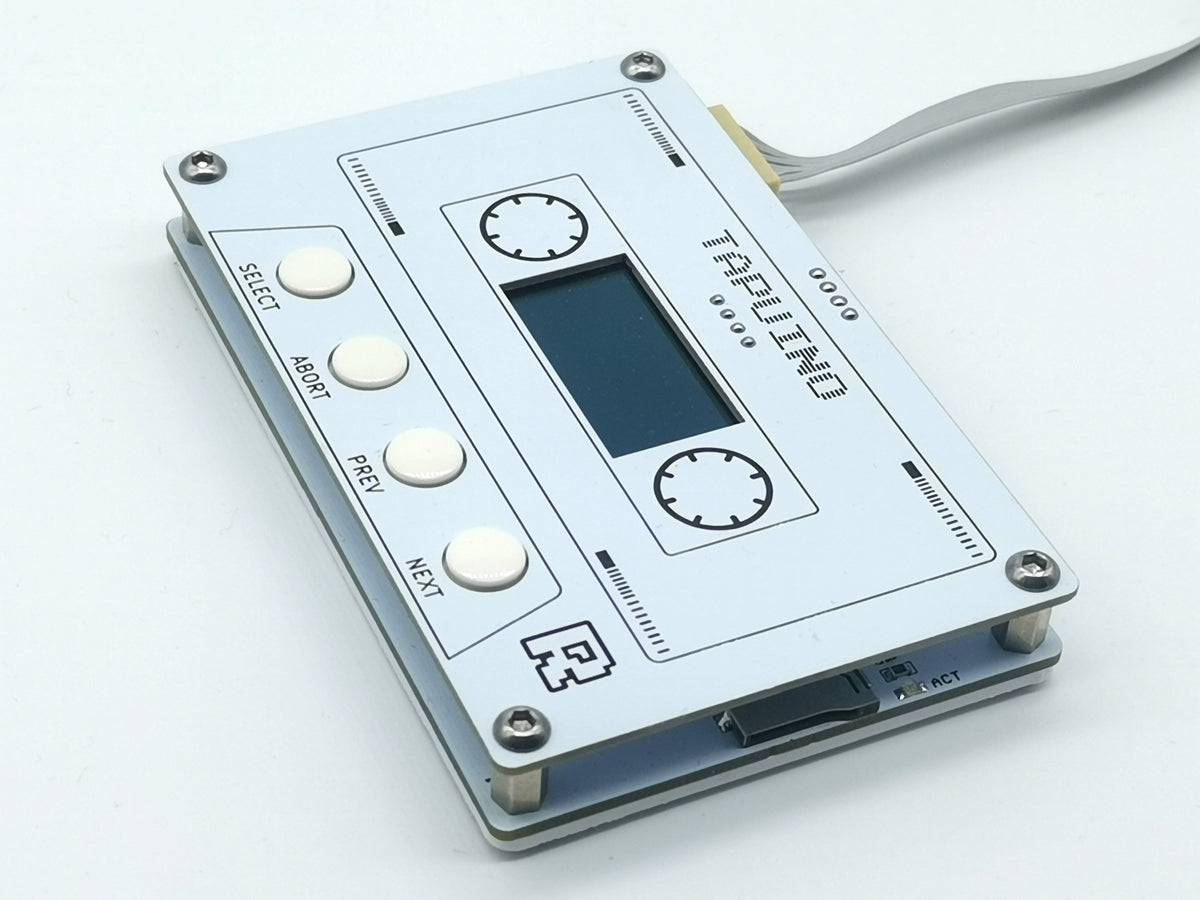 TAPUINO DATUINO COMMODORE C64/VIC20/C16 DIGITAL TAPE DECK