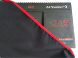 ZX SPECTRUM 128K +3 - COTTON CANVAS - TRAFFIC BLACK - DUST COVER - STYLISH - Retro Ready