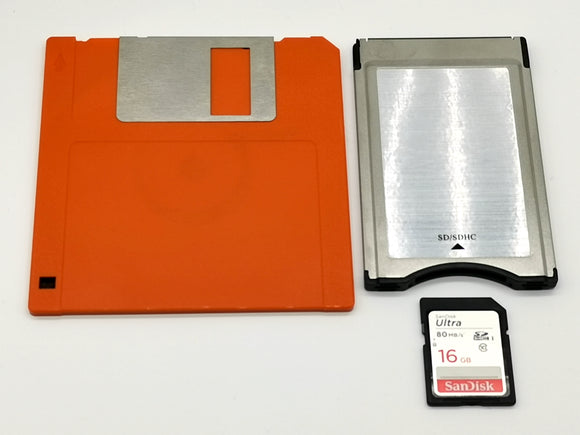 PCMCIA SD ADAPTER 16GB SD CARD Amiga 600 1200 & DRIVERS - Retro Ready